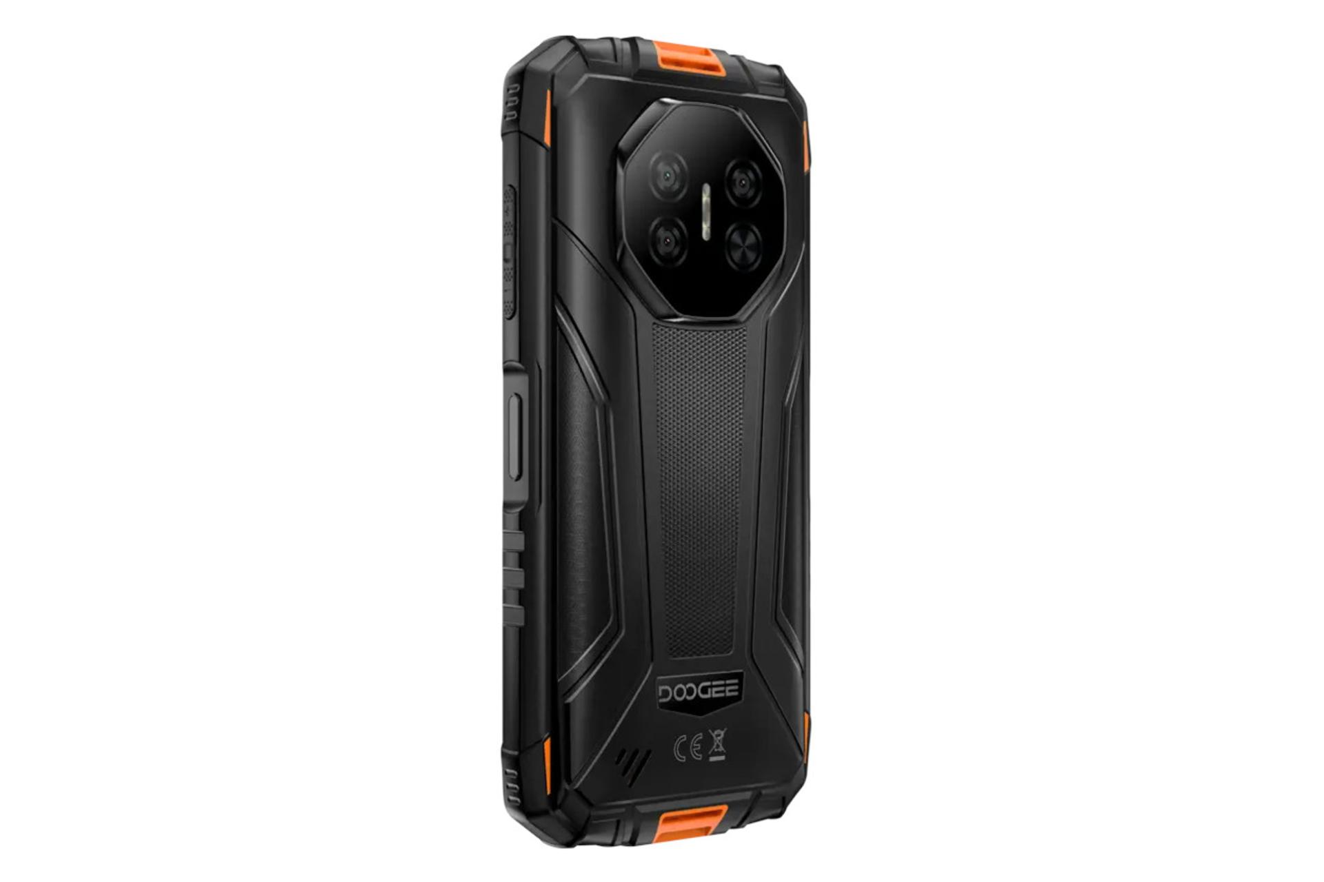 پنل پشت گوشی موبایل Fire 3 پرو دوجی مشکی و نارنجی / Doogee Fire 3 Pro