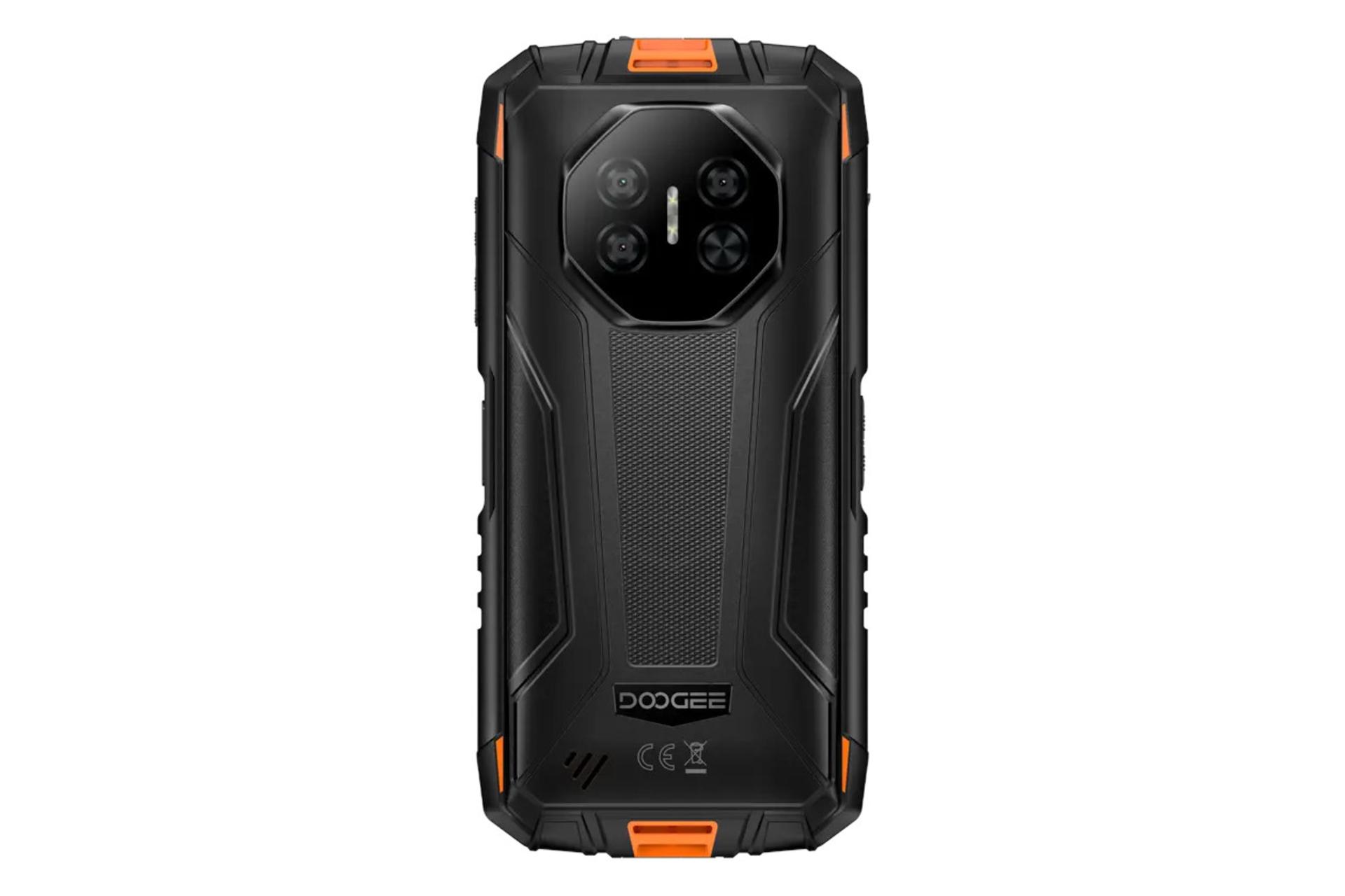 چینش دوربین گوشی موبایل Fire 3 پرو دوجی مشکی و نارنجی / Doogee Fire 3 Pro