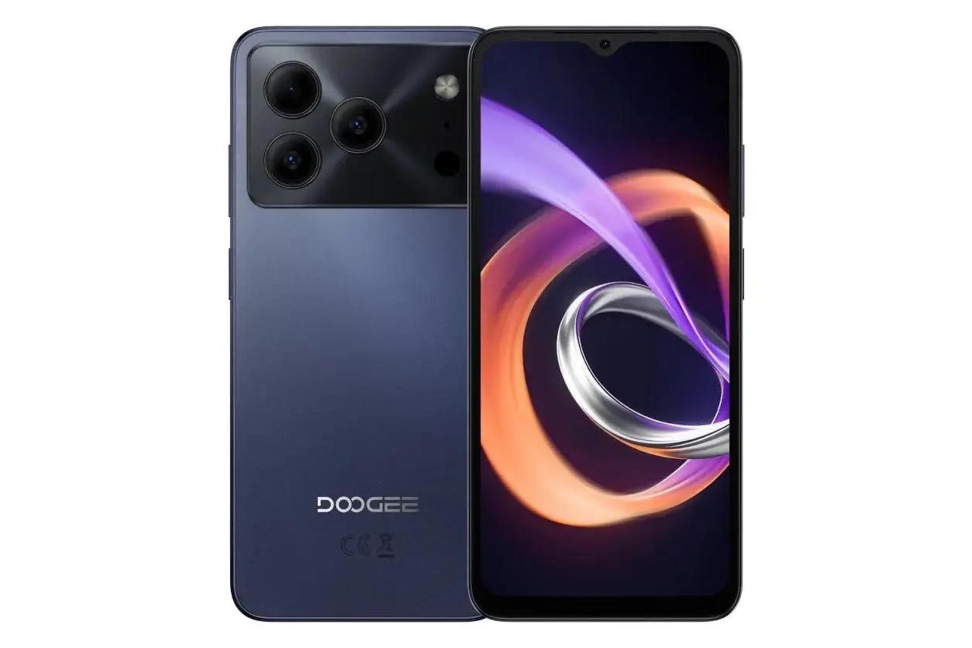 پنل جلو و پشت گوشی موبایل Note 56 پلاس دوجی بنفش / Doogee Note 56 Plus