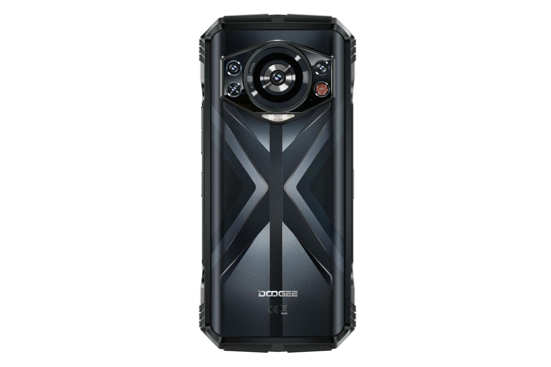 پنل پشت گوشی موبایل دوجی Doogee S118 مشکی و نقره ای