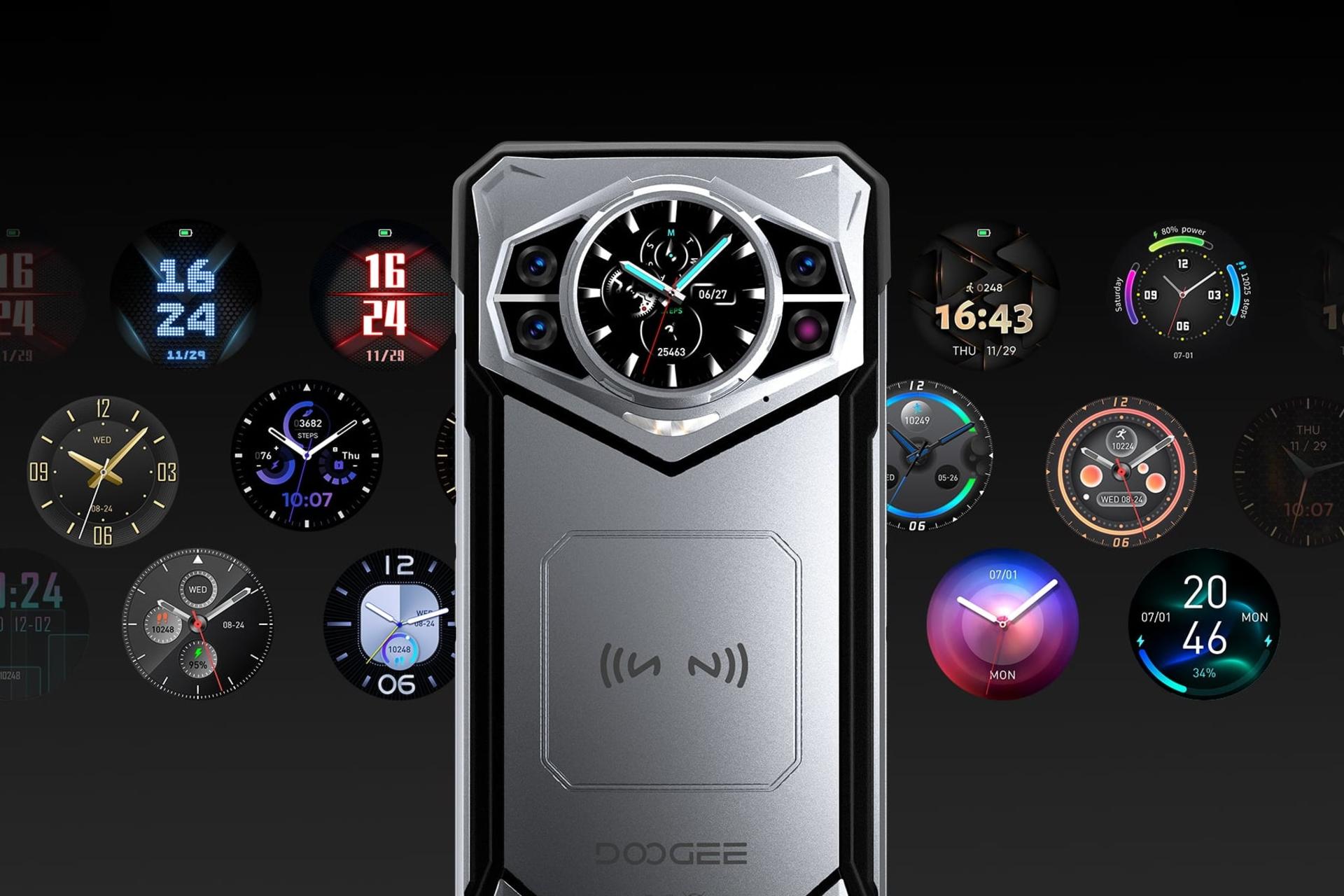 صفحه نمایش پشت گوشی موبایل دوجی Doogee S200
