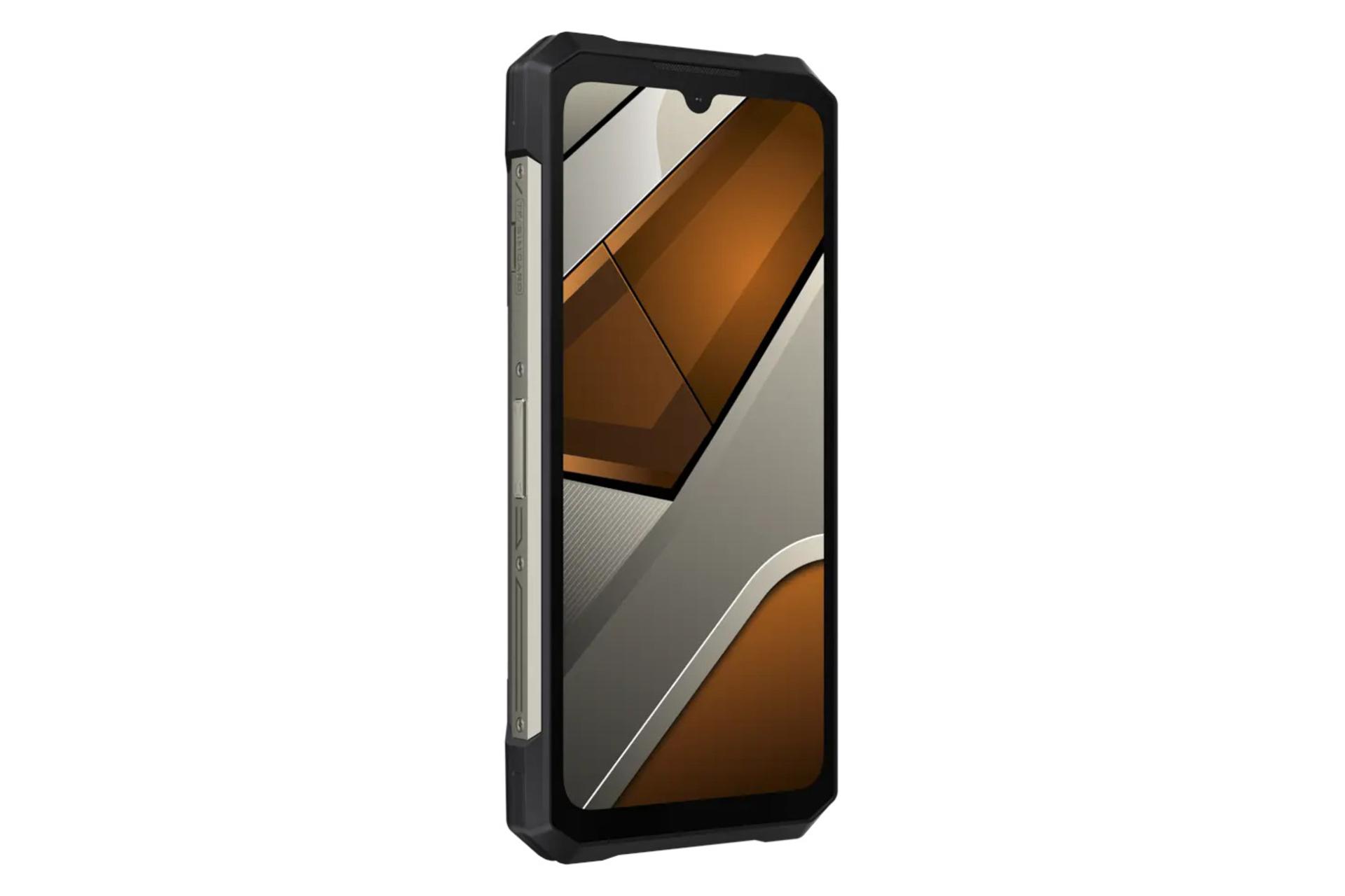 سمت چپ پنل جلوی گوشی موبایل S200 مکس دوجی طلایی / Doogee S200 Max