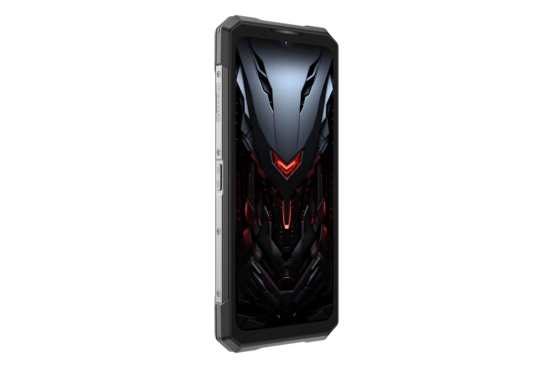 سمت چپ پنل جلوی گوشی موبایل دوجی Doogee S200X مشکی
