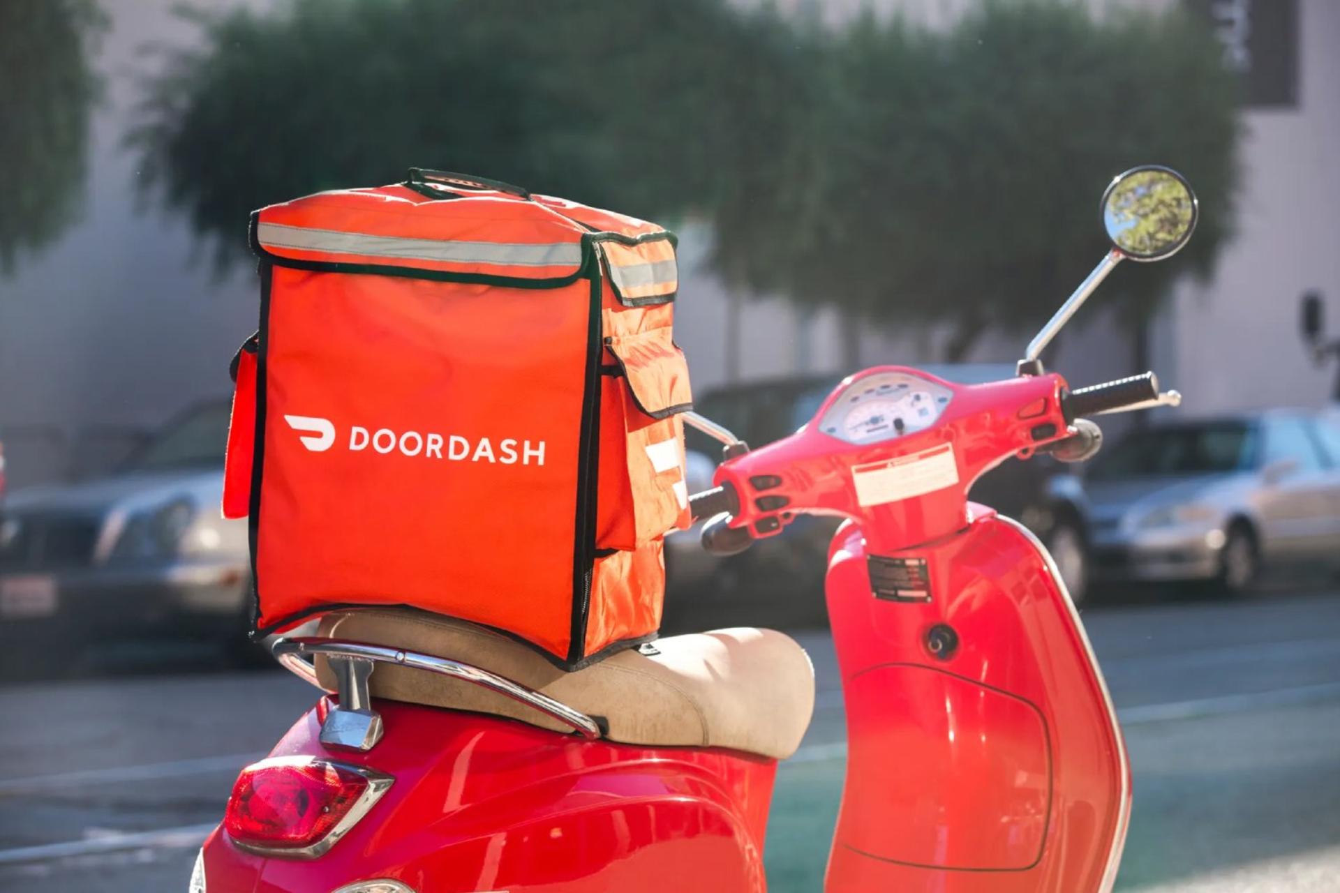 موتور تحویل بسته شرکت Doordash