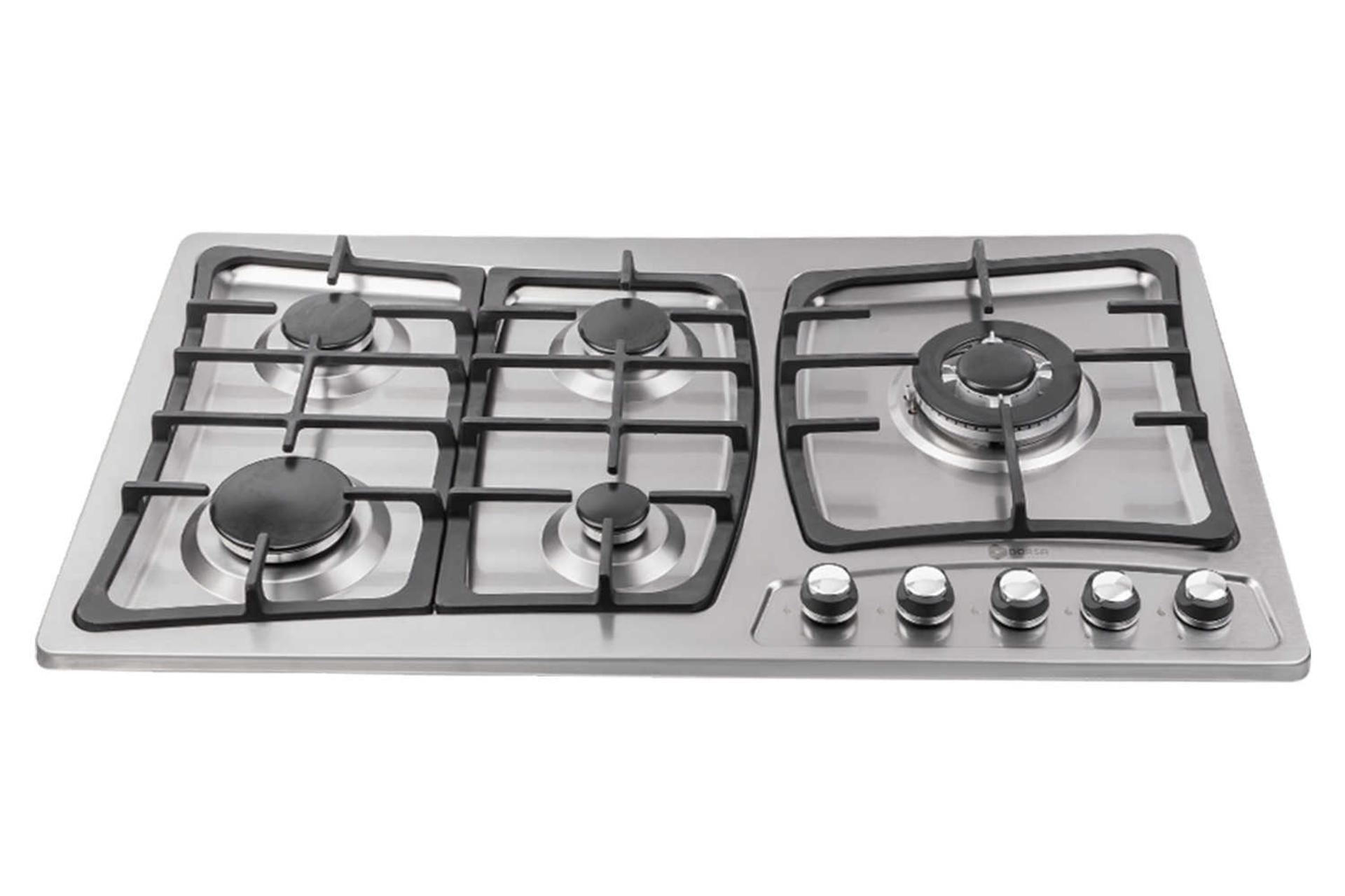 نمای جلوی اجاق گاز صفحه ای درسا لیان DG2206-5R