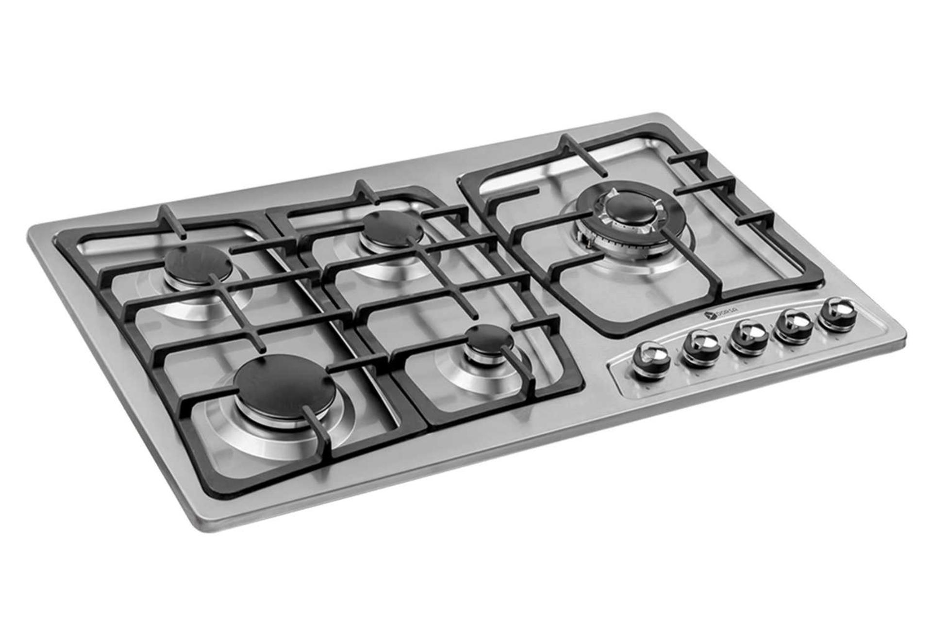 نمای سمت چپ اجاق گاز صفحه ای درسا لیان DG2206-5R