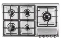 نمای بالای اجاق گاز صفحه ای درسا رایان DG2208-5R