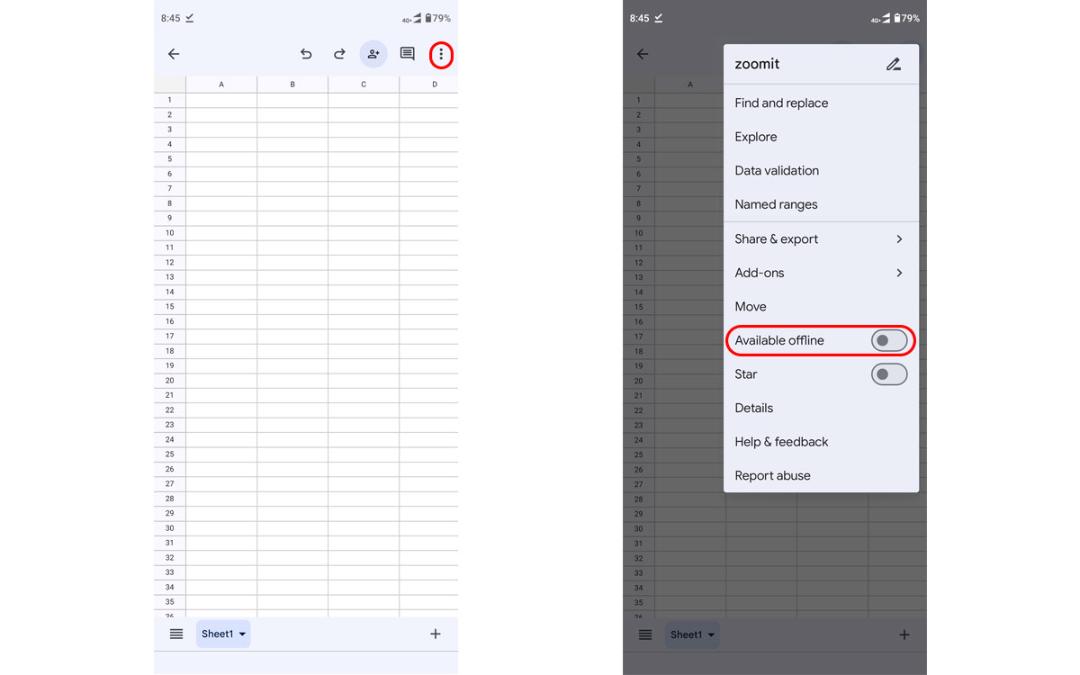 آموزش دانلود نسخه آفلاین از فایل‌ های گوگل داکس (Google Docs)