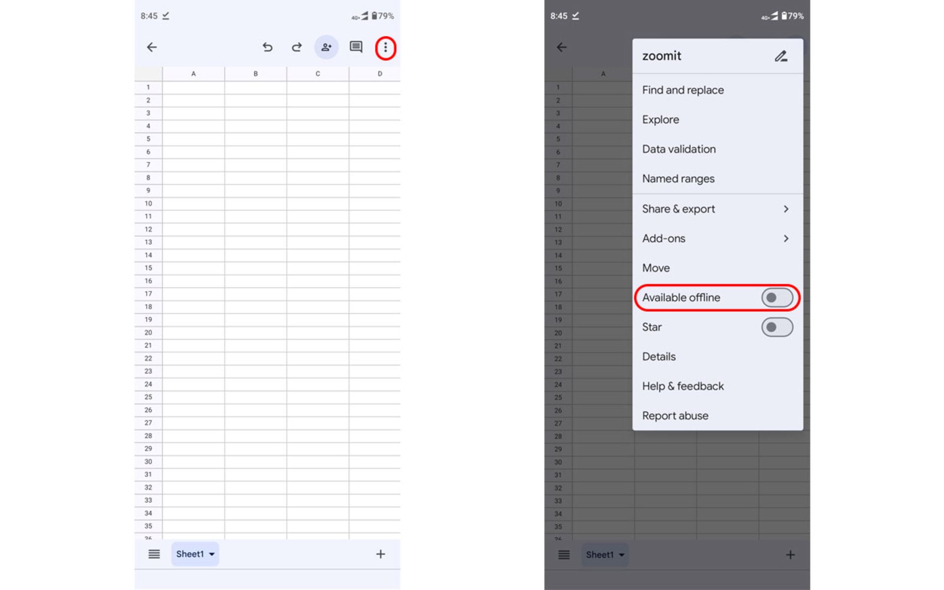 آموزش دانلود نسخه آفلاین از فایل‌ های گوگل داکس (Google Docs)