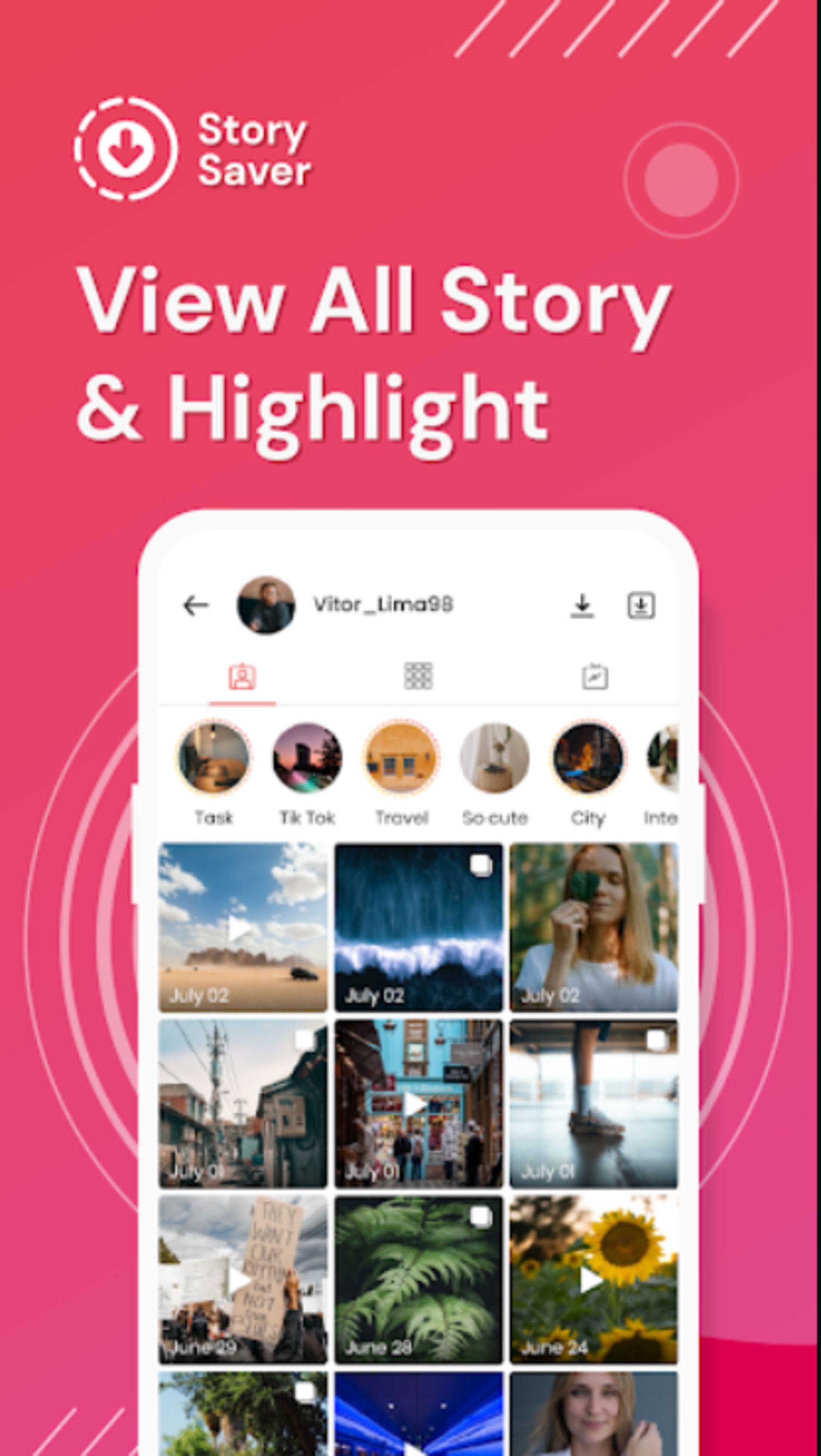دانلودر Story Saver