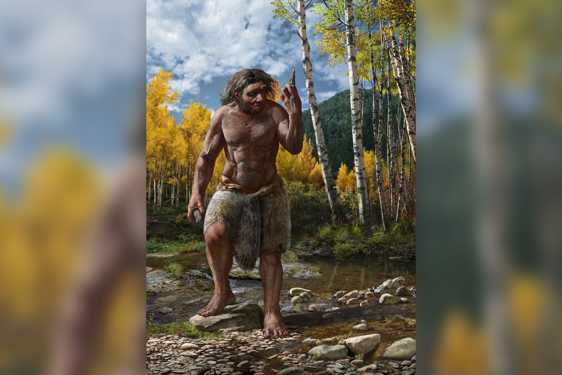تصویرسازی مرد اژدهایی ۱۴۶ هزار ساله