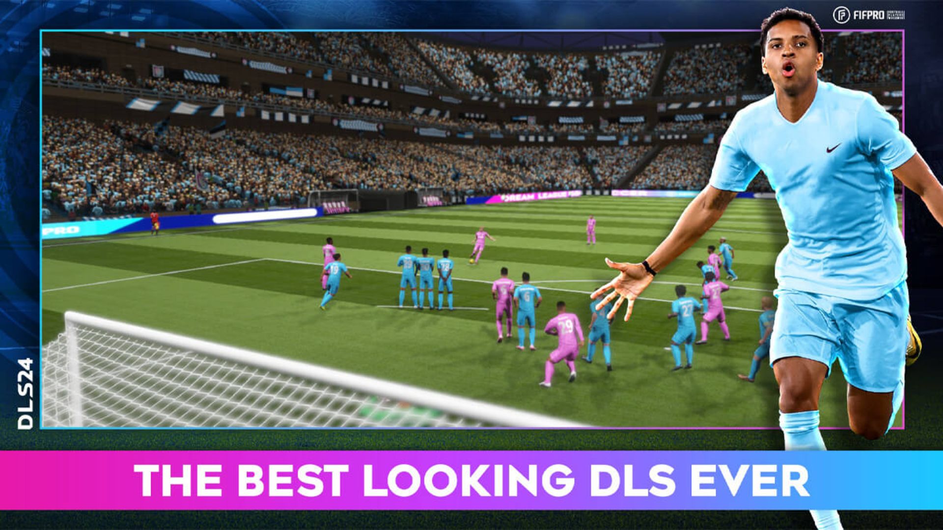 بهترین بازی فوتبال برای گوشی - Dream League Soccer 2024