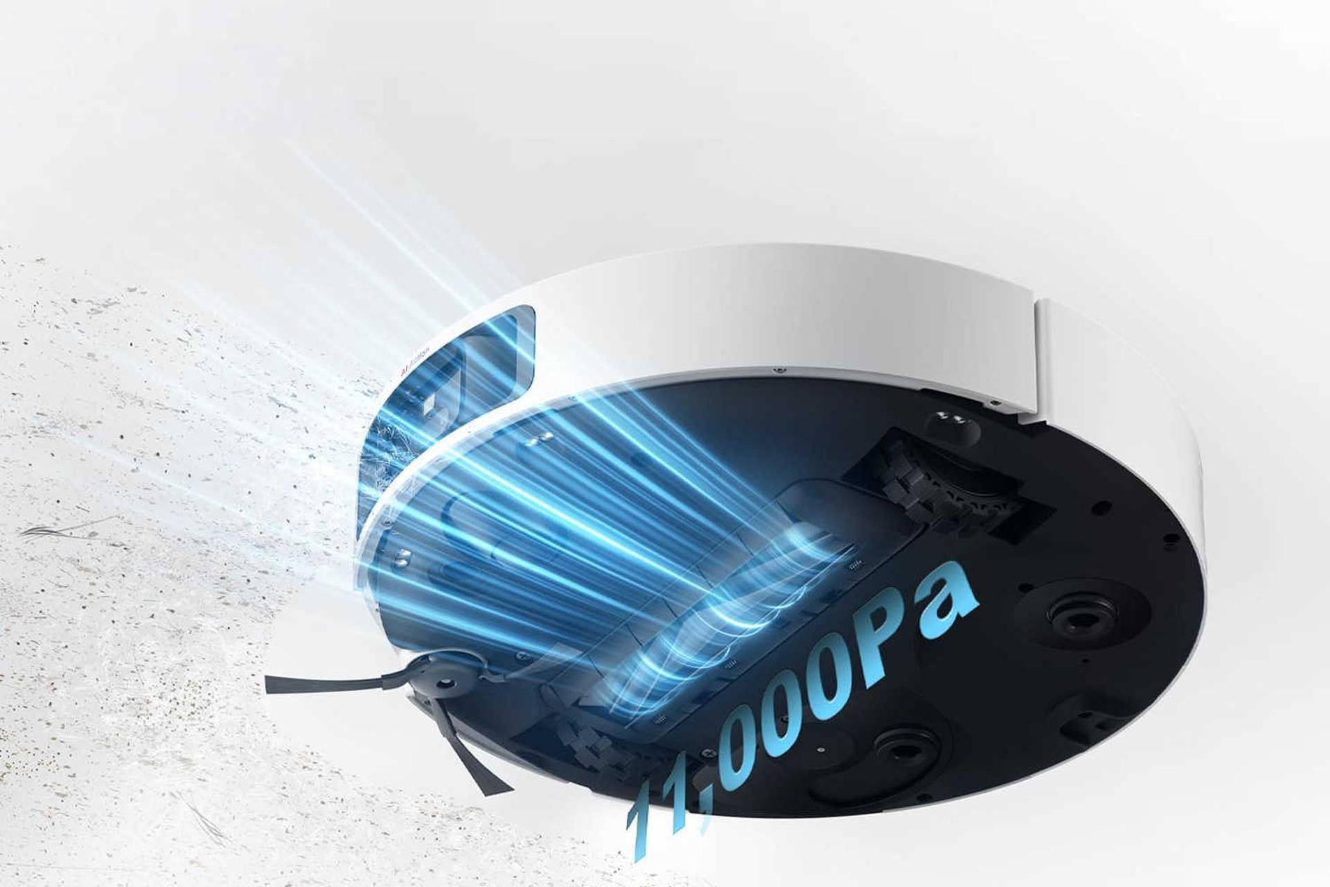 قدرت مکش جارو رباتیک دریم L40 Ultra