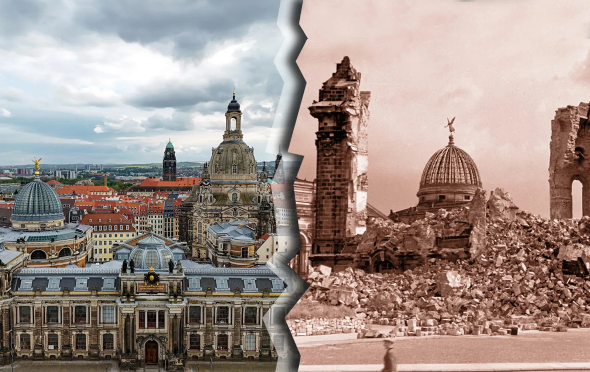 بازسازی درسدن آلمان بعد از جنگ