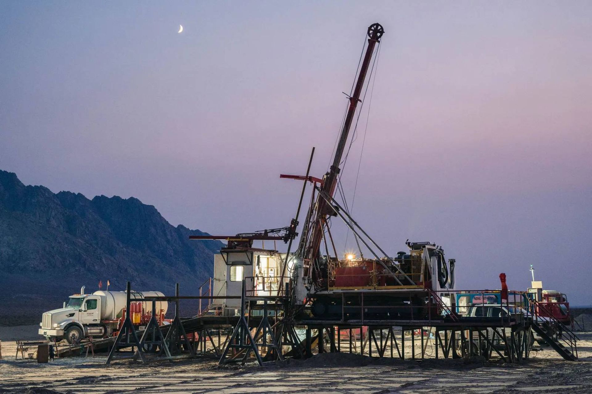 سایت جستجوی انرژی زمین گرمایی در نوادا