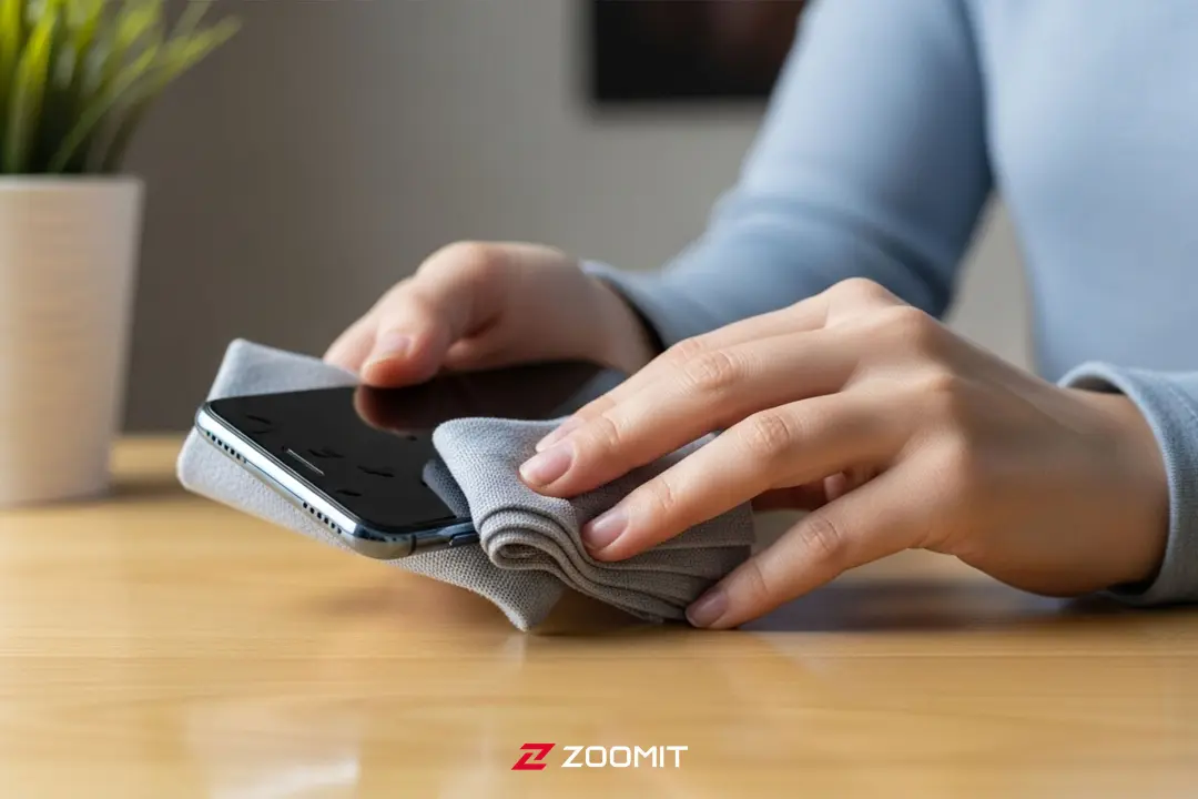 خشک کردن گوشی خیس