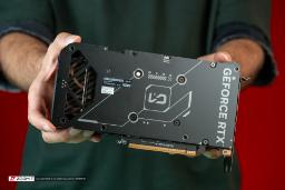 بک‌پلیت کارت گرافیک Asus Dual RTX 5060 OC