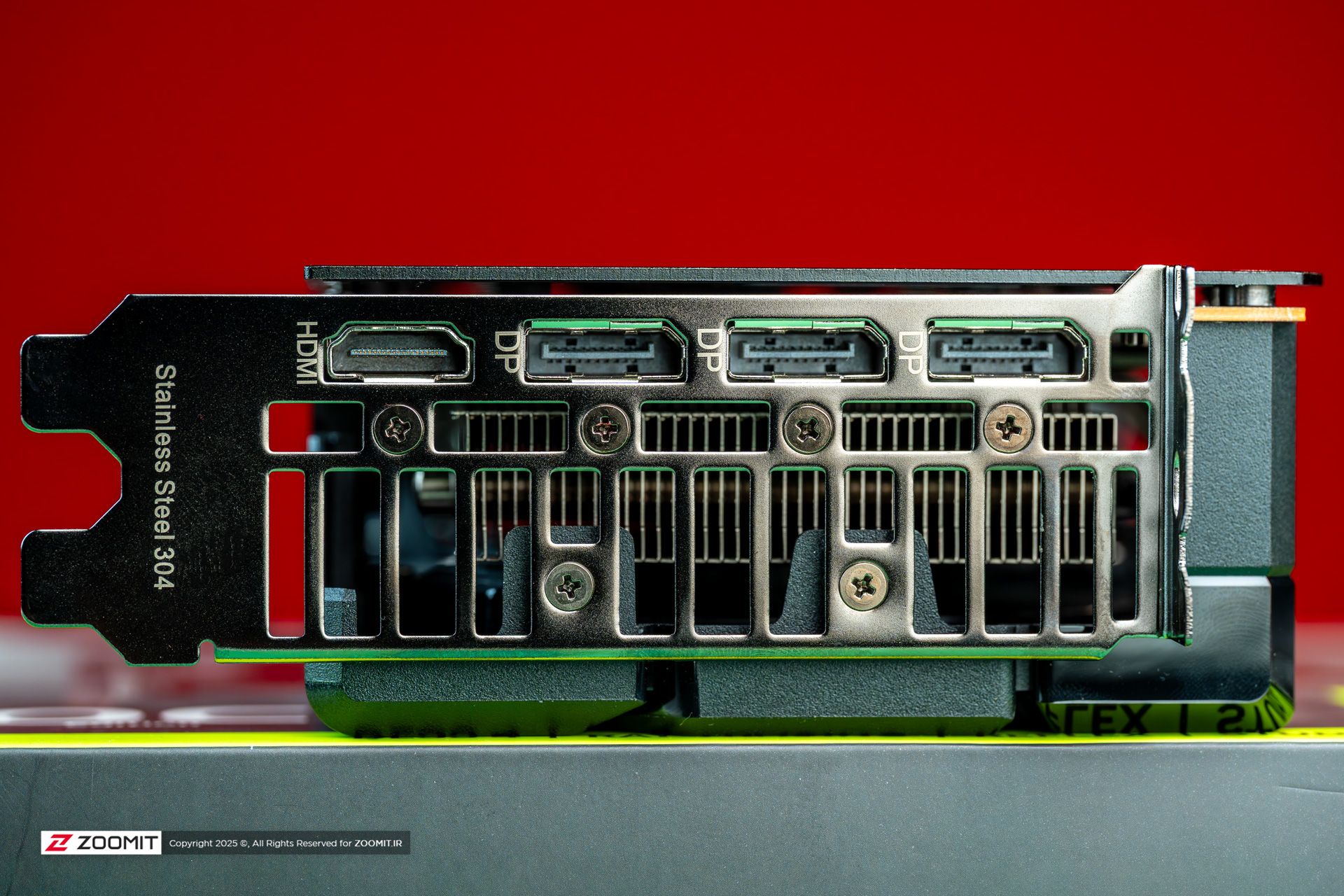 درگاه‌های کارت گرافیک  Asus Dual RTX 5060 OC