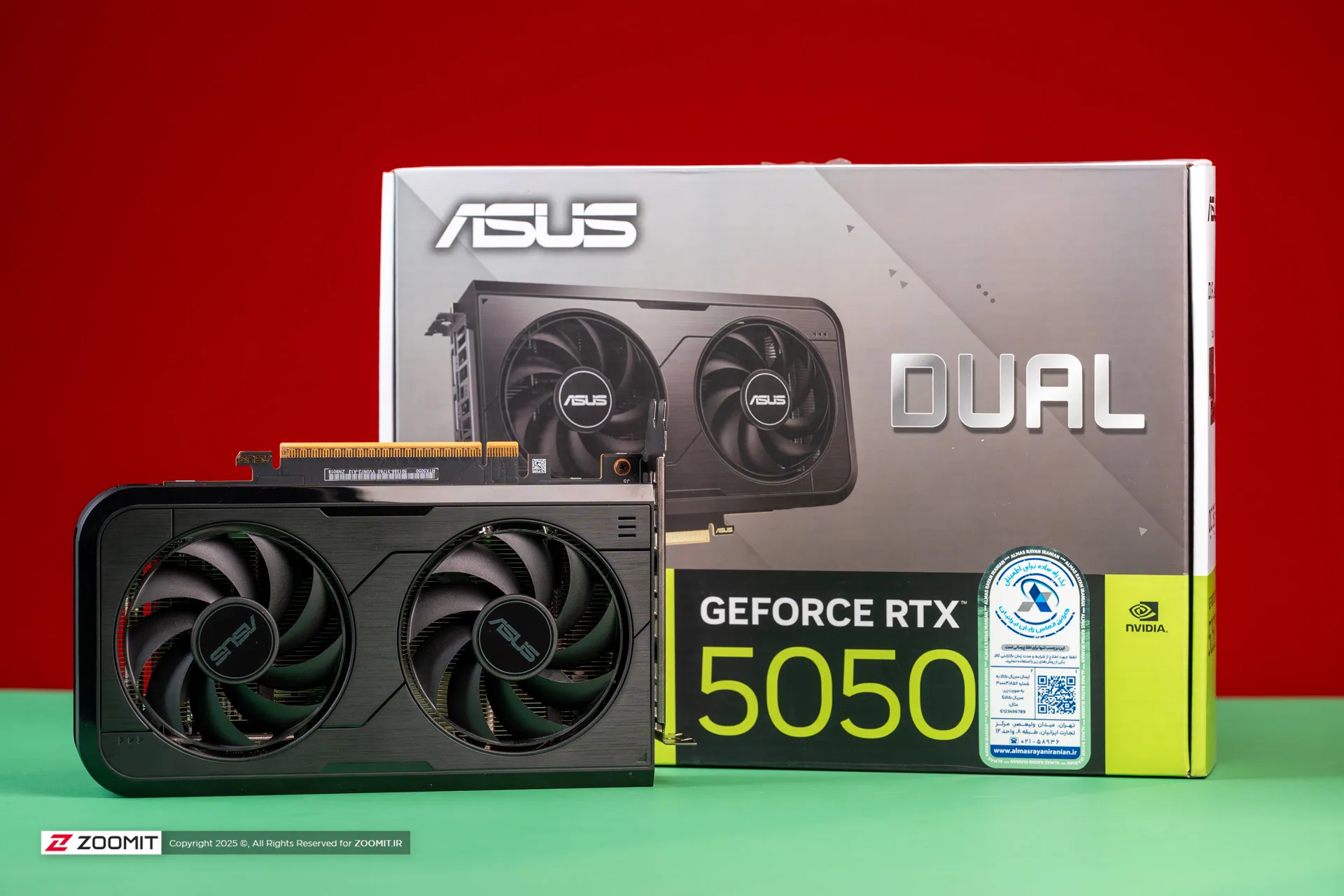 Dual RTX 5050 OC ایسوس