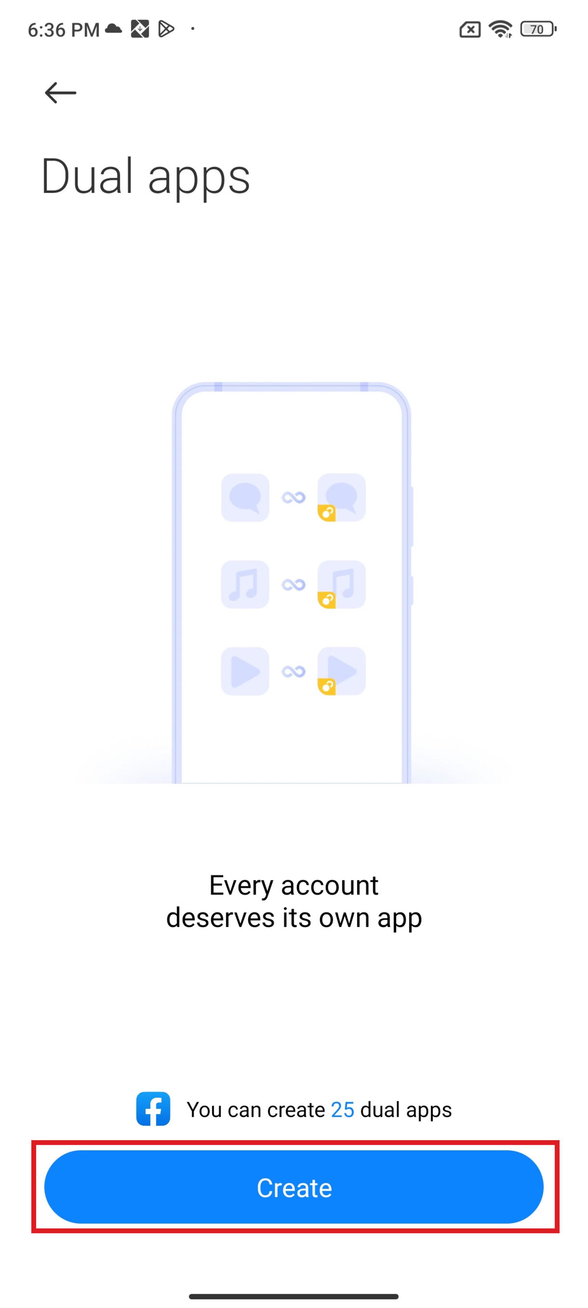فعالسازی Dual apps