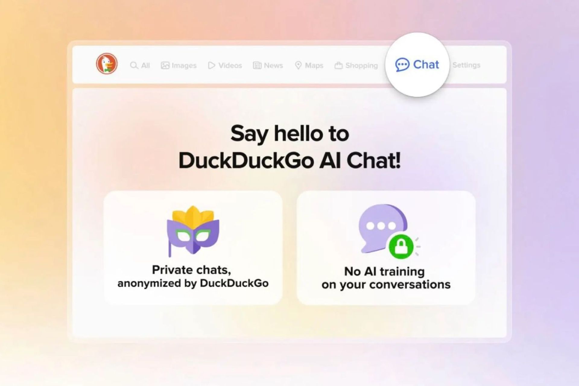 چت بات هوش مصنوعی داک داک گو | DuckDuckGo AI Chat