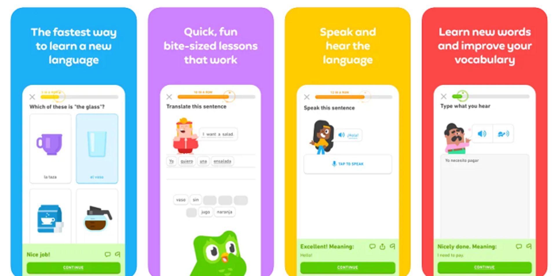 یادگیری آلمانی با اپلیکیشن Duolingo 