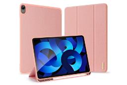 قاب تبلت کیف کلاسوری دوکس دوکیس مدل Domo مناسب اپل iPad Air 13 2024 رنگ صورتی