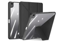 رنگ مشکی قاب تبلت کیف کلاسوری دوکس دوکیس مدل Magi مناسب اپل iPad 11 2025 / 10.9 2022