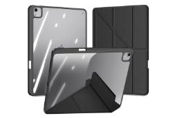 رنگ مشکی قاب تبلت کیف کلاسوری دوکس دوکیس مدل Magi مناسب اپل iPad Air 13 2024