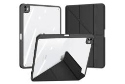 رنگ مشکی قاب تبلت کیف کلاسوری دوکس دوکیس مدل Magi مناسب اپل iPad Pro 13 2024