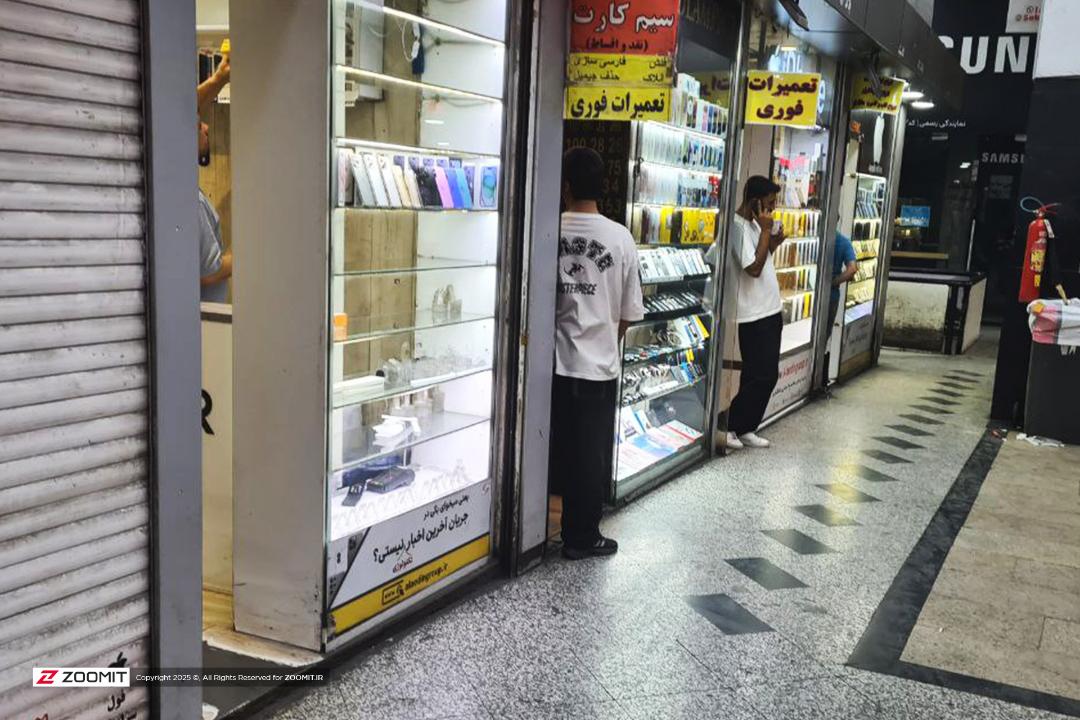 مغازه های بسته پاساژ علادین