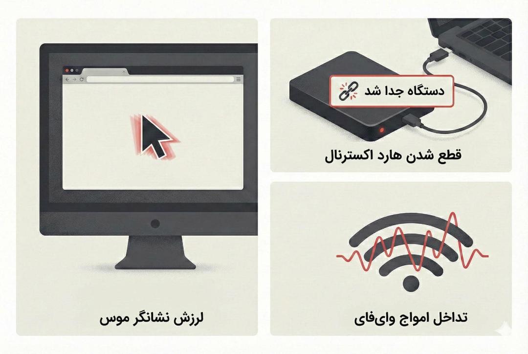 علائم آسیب دیدن کامپیوتر در اثر گجت‌های یو اس بی غیر استاندارد