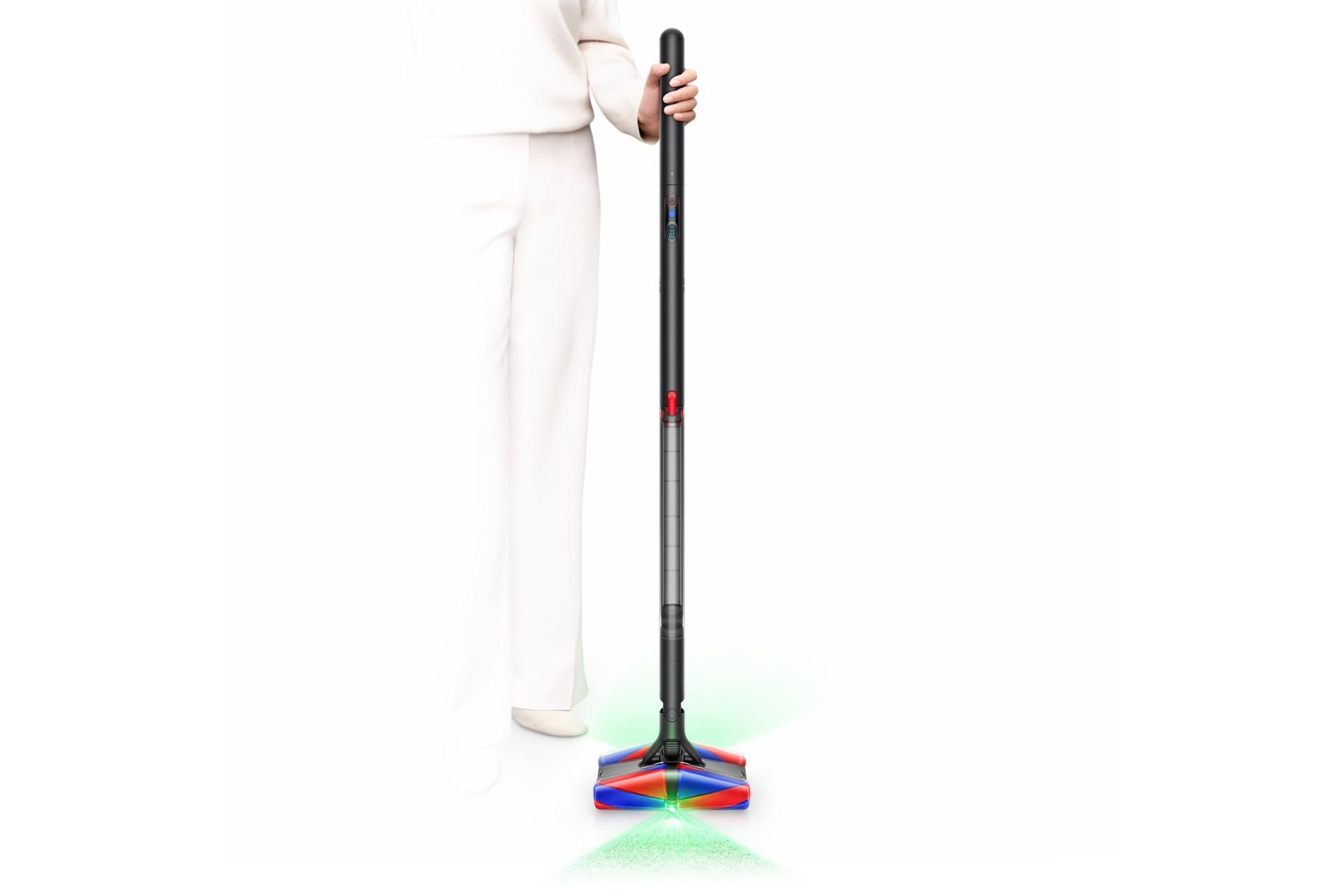 جاروبرقی دایسون Pencilvac نمای جلو ایستاده