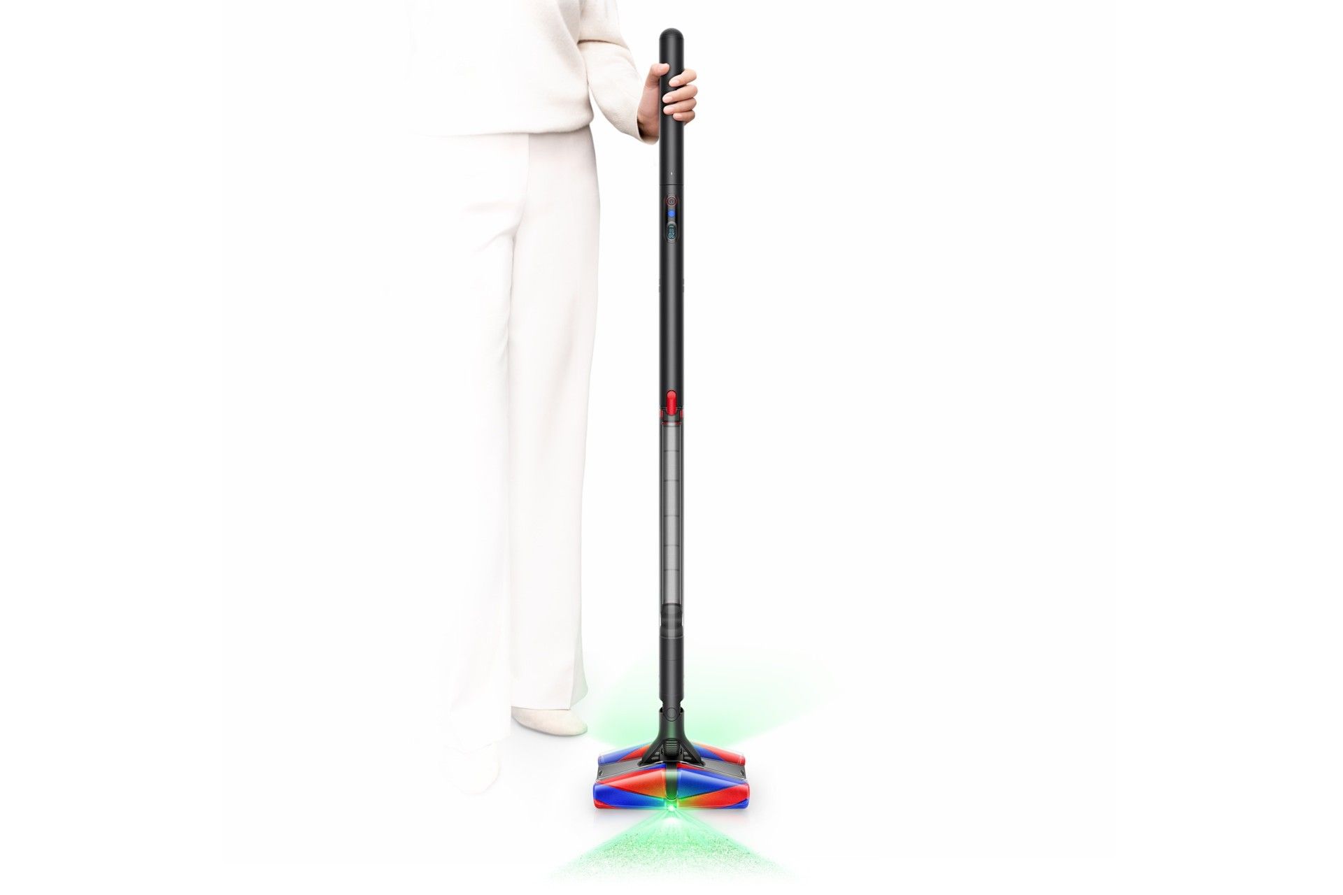 جاروبرقی دایسون Pencilvac نمای جلو ایستاده