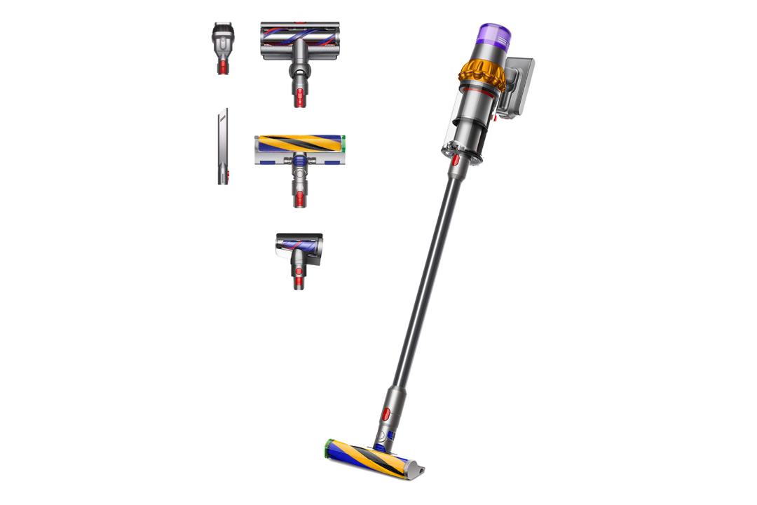 جارو شارژی دایسون مدل V15 به همراه سری‌های اضافه