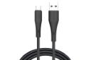 کابل شارژ USB ارلدام Type-A به Type-C مدل EC-185C با طول 1 متر رنگ مشکی
