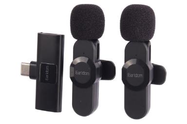 میکروفون ارلدام ET-MC8C رنگ مشکی