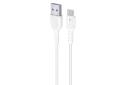 کابل شارژ USB ارلدام Type-A به Micro-USB مدل Power Bank Cable با طول 0.25 متر رنگ سفید
