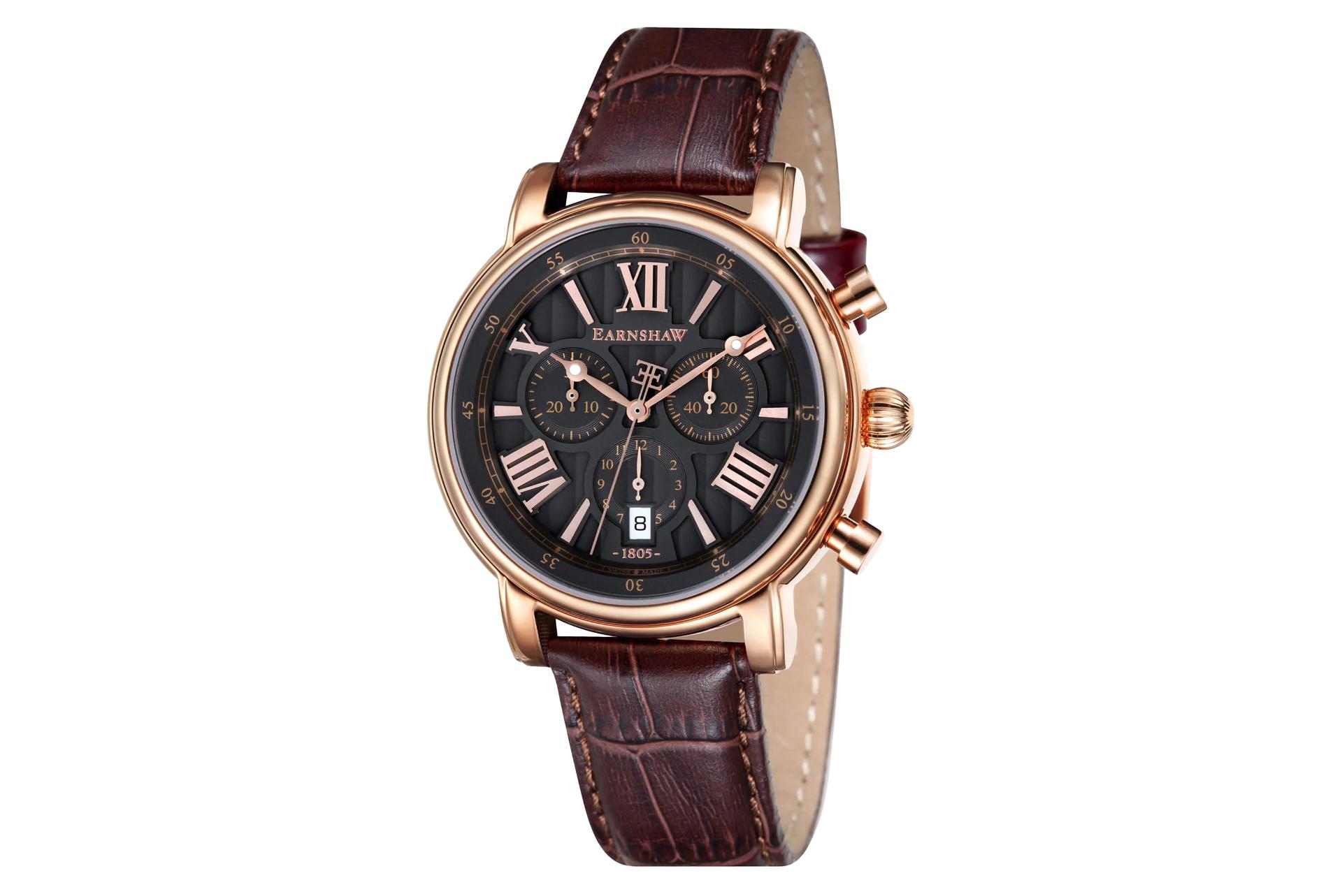 فریم، بند و صفحه ساعت مچی مردانه ارنشا Longcase ES-0016-04