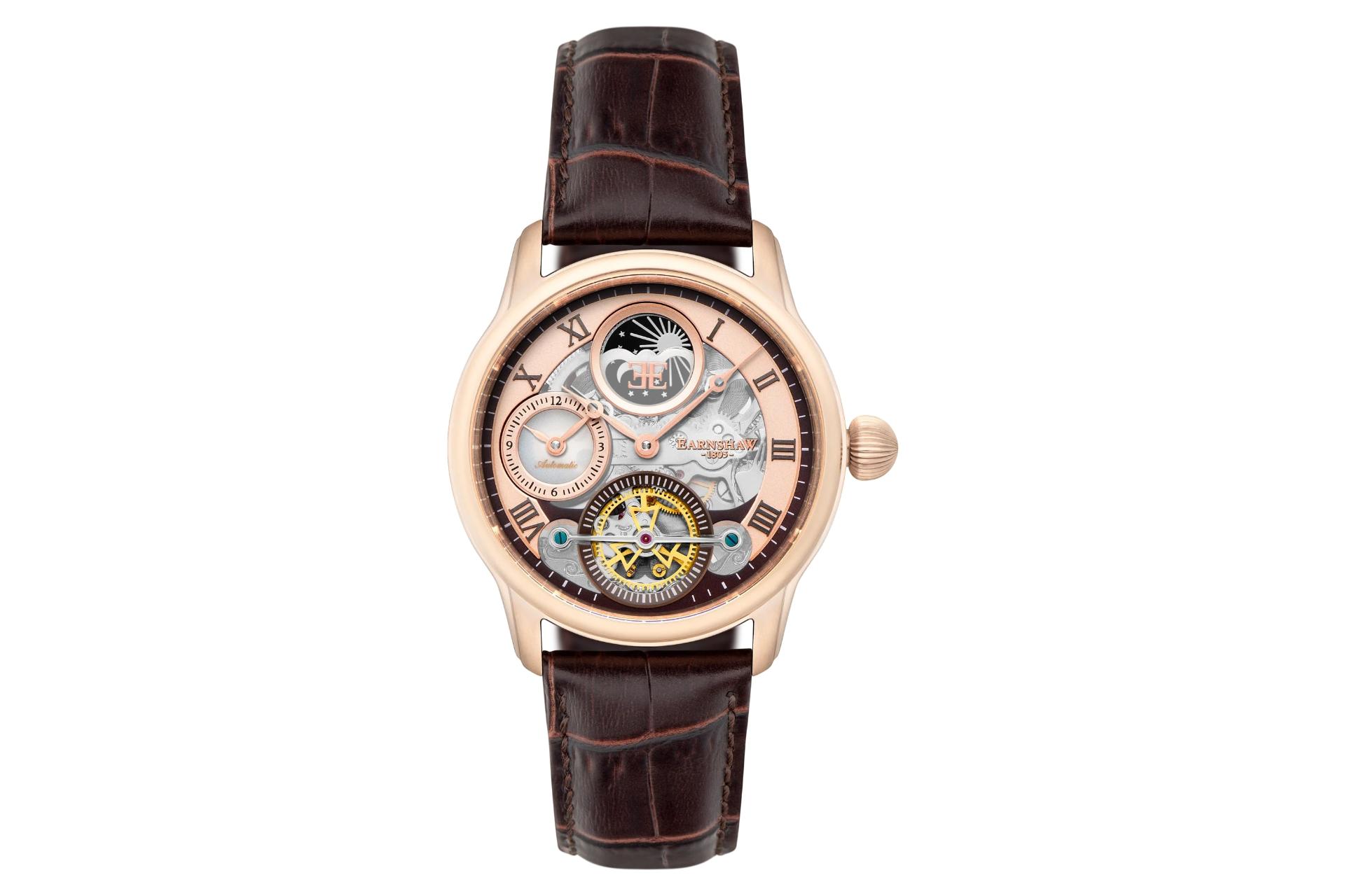 فریم، بند و صفحه ساعت مچی مردانه ارنشا Longitude ES-8063-02