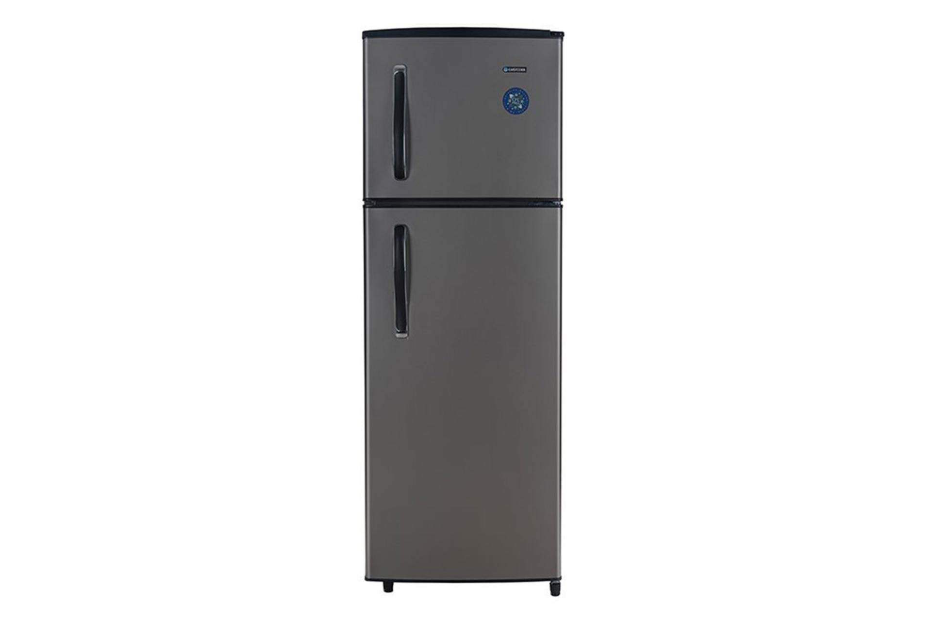 یخچال فریزر ایستکول EASTCOOL TM-679-200 رنگ خاکستری نمای جلو