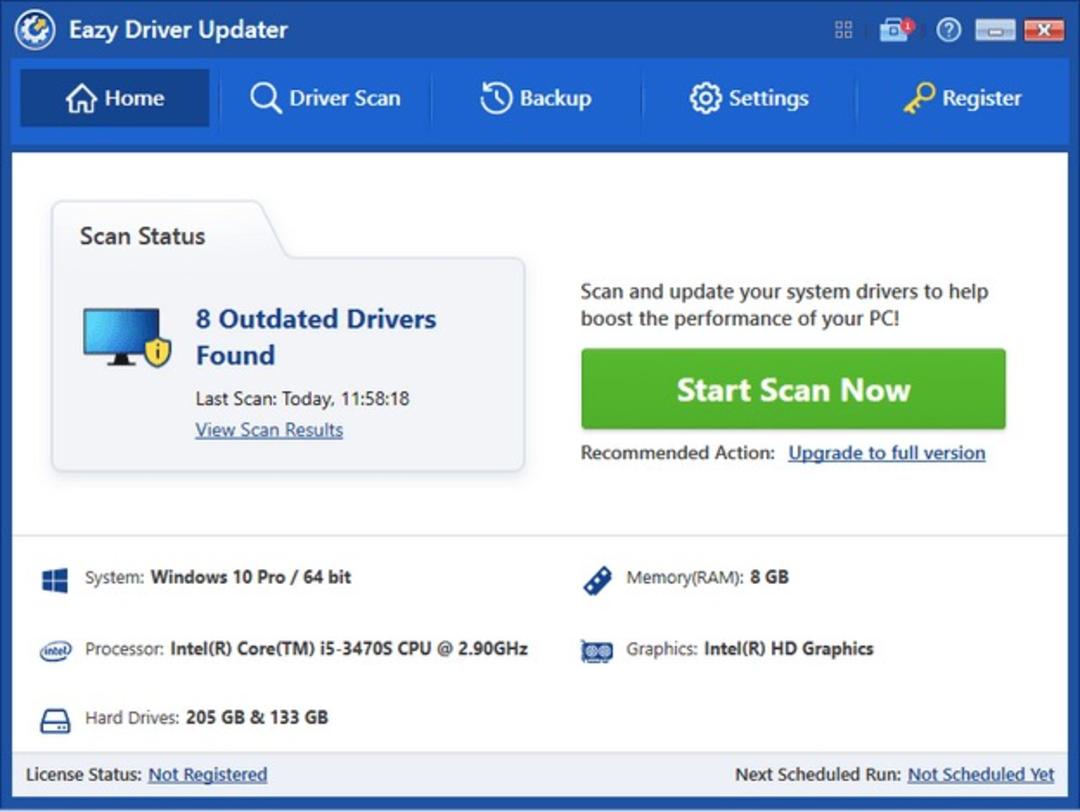 نرم افزار eazy driver updater