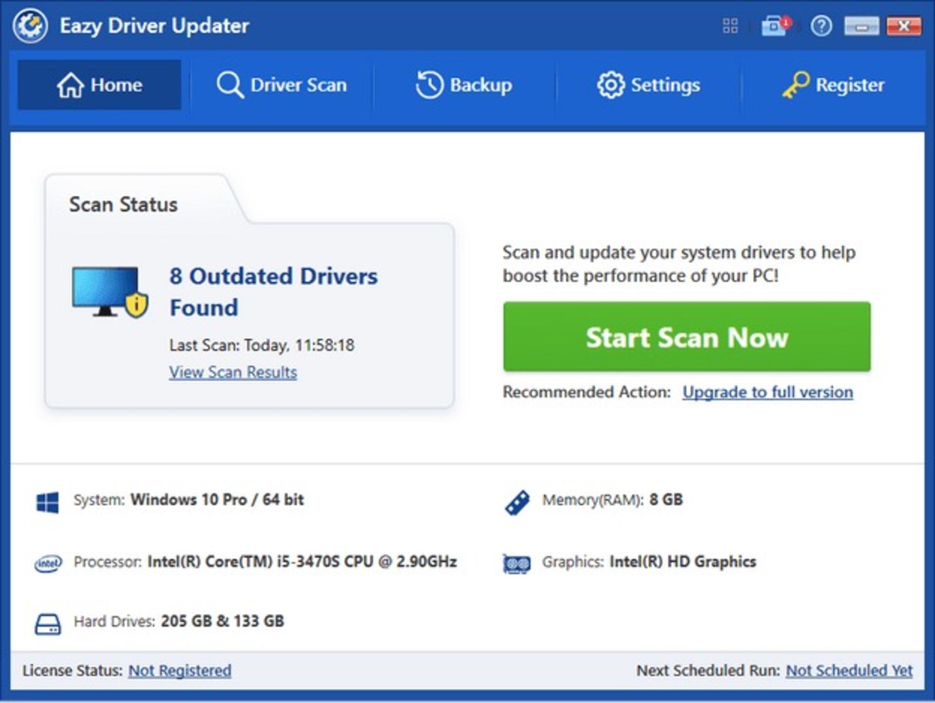 نرم افزار eazy driver updater