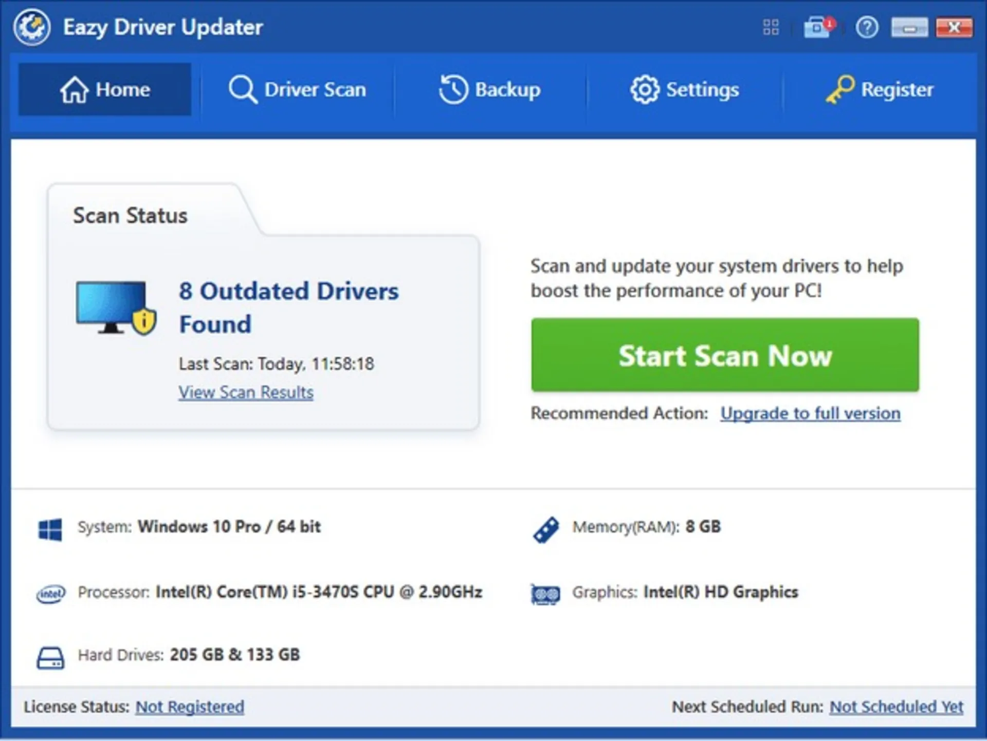 نرم افزار eazy driver updater