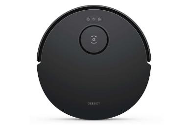 نمای بالای جارو رباتیک اکووکس Deebot T30 PRO OMNI رنگ مشکی