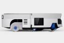 نمای جانبی جارو رباتیک اکووکس Ecovacs DEEBOT X12 PRO OMNI