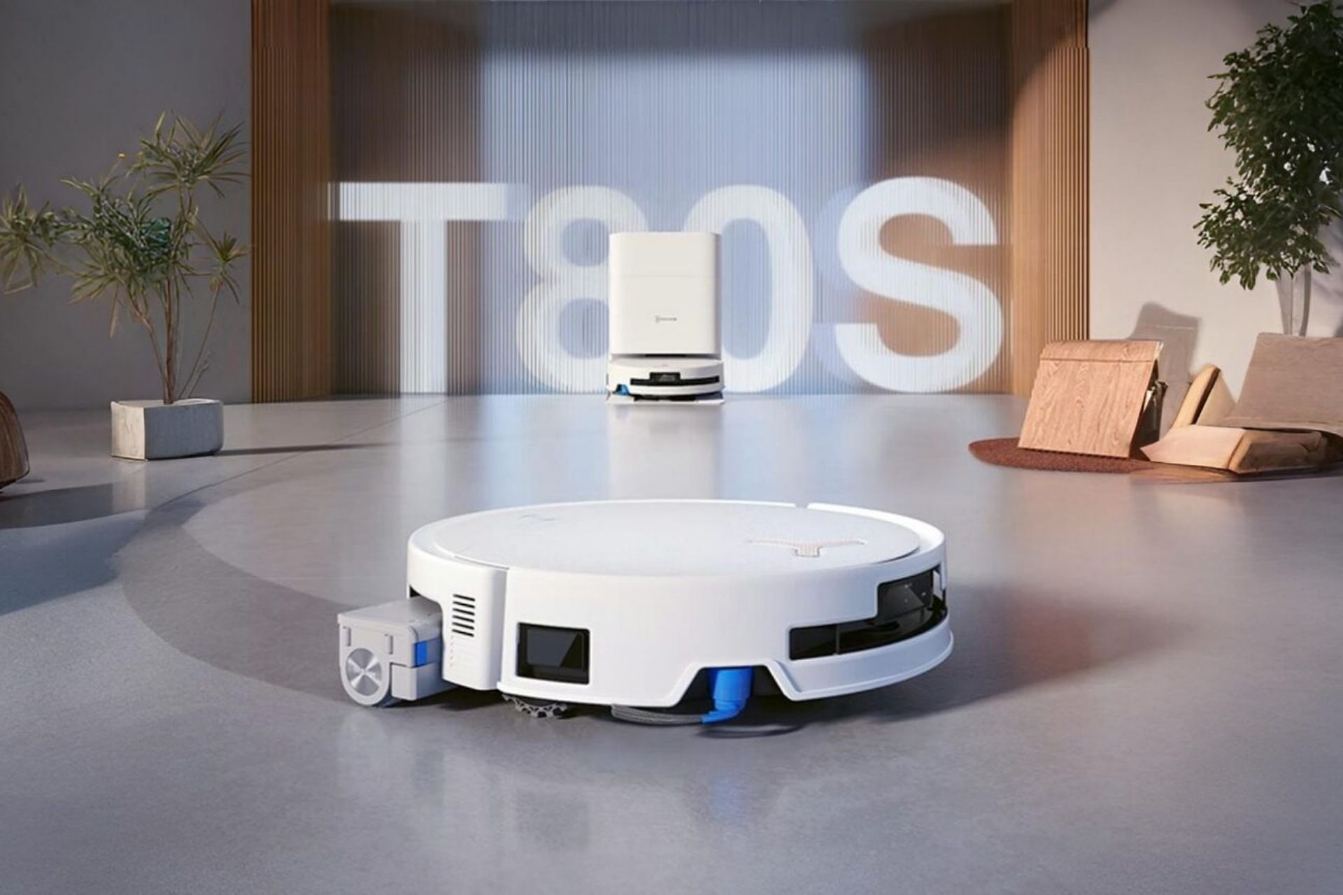 جارو رباتیک T80S در محیط خانه