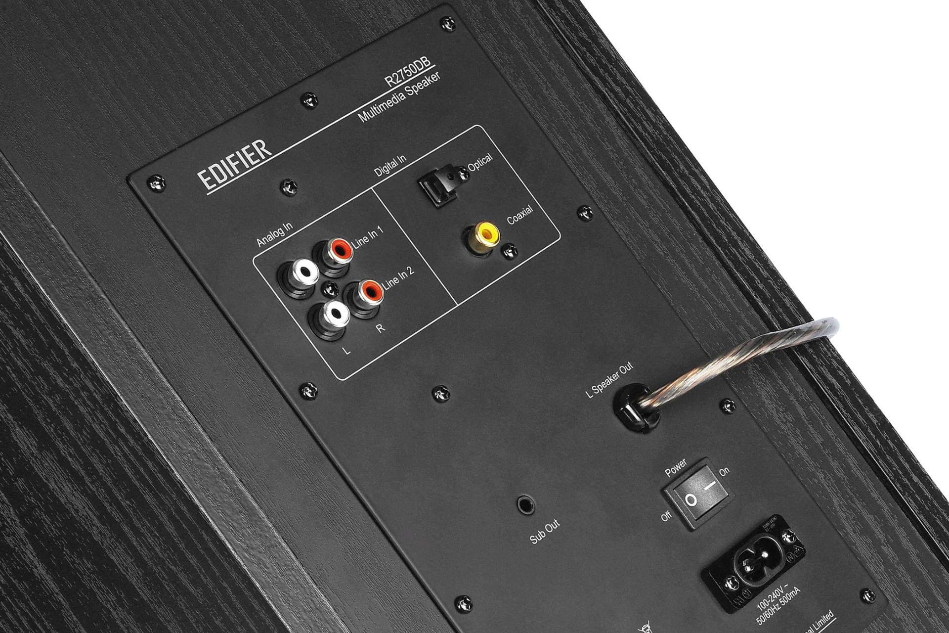 کانکتور و اتصال اسپیکر ادیفایر R2750DB