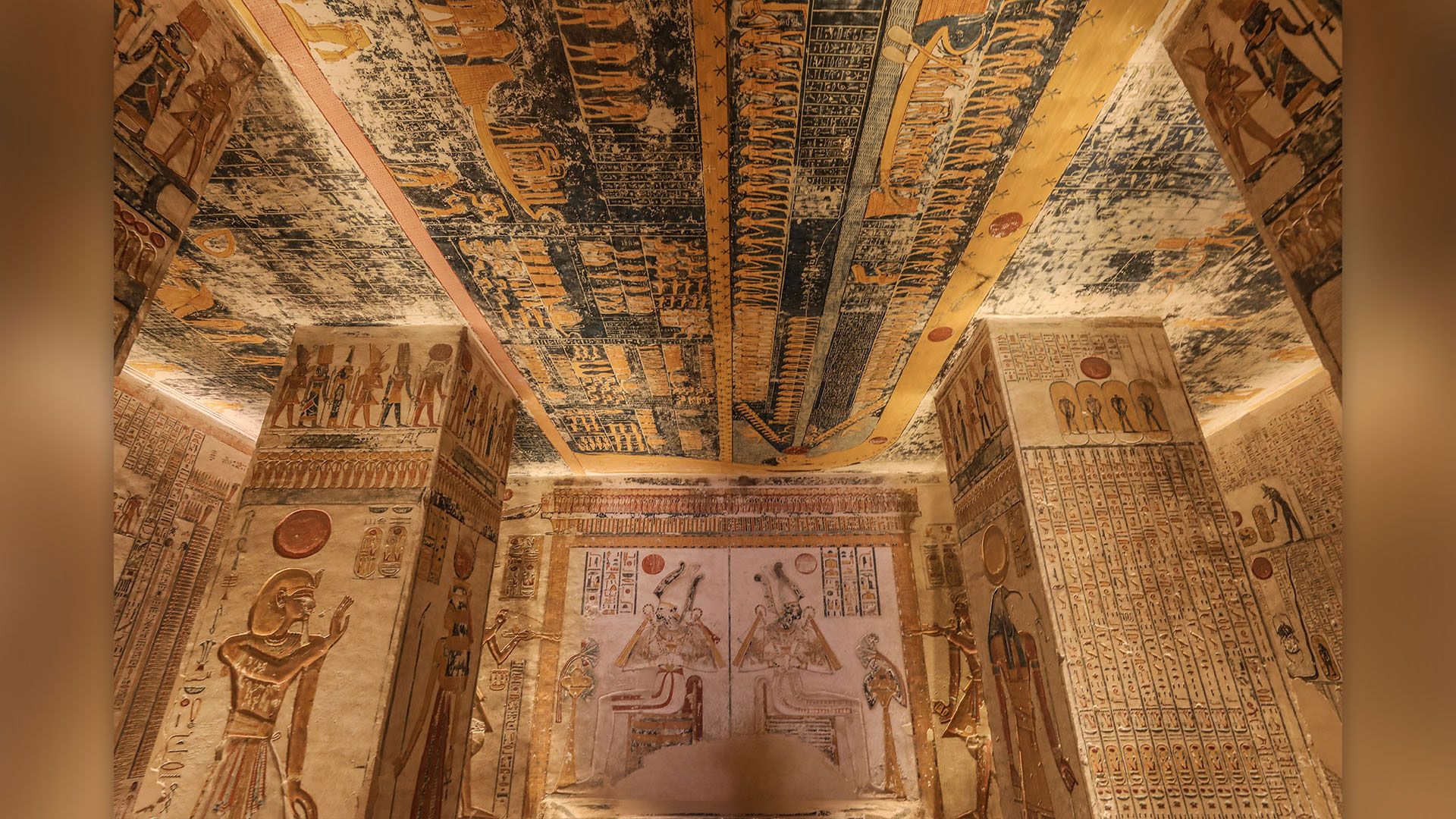 نقاشی دیواری مصری