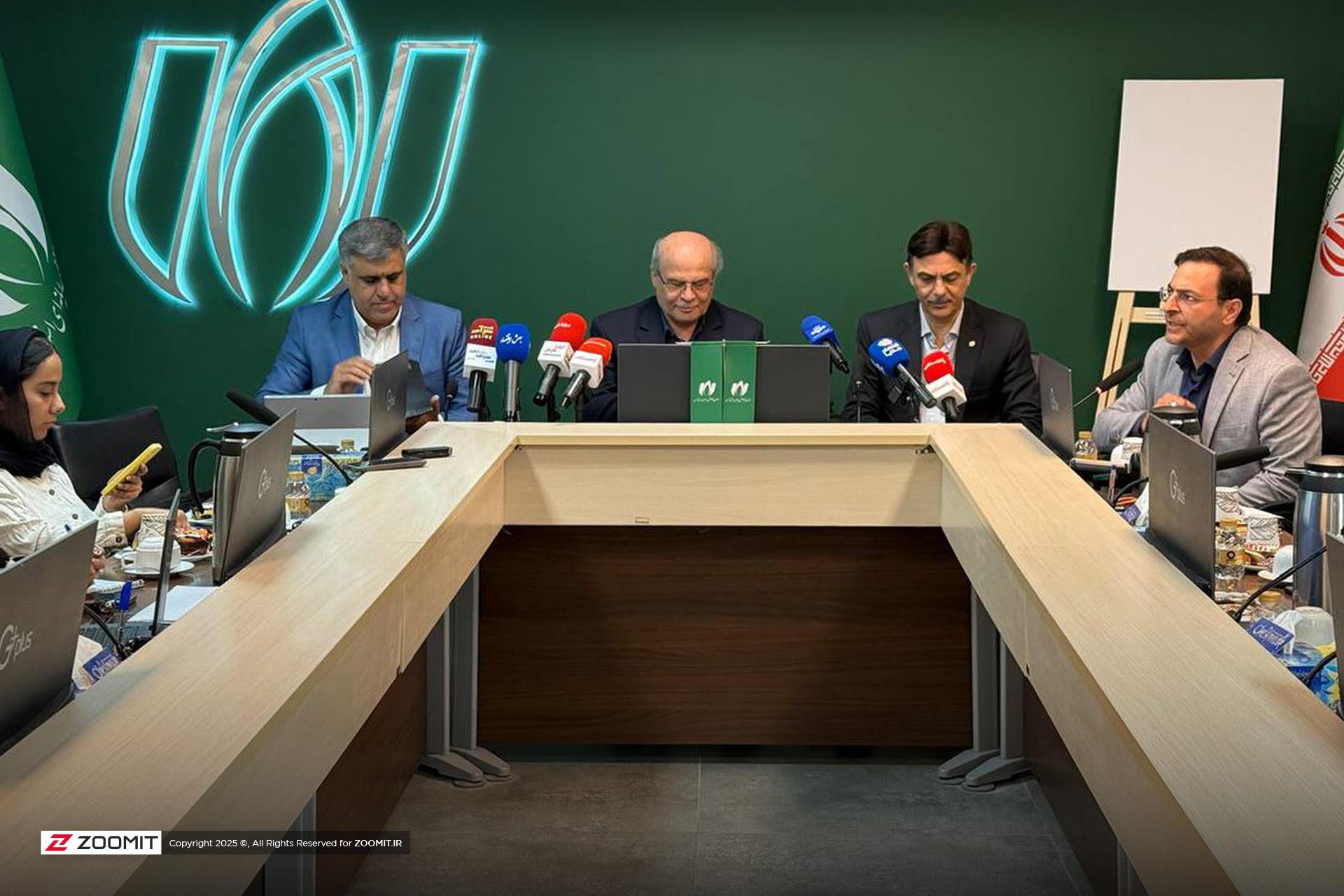 اعضای سازمان نصر در نشست خبری الکامپ ۲۸